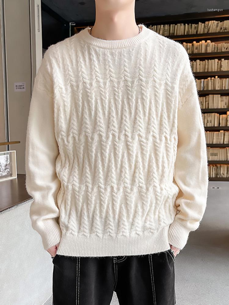 Men's Sweaters Spring Winter Fashion Men's Korean Style O-neck Long Sleeve Loose Casual Sweater Teens Solid Color Classical Versatile, 09-33 white
Men's Sweaters Spring Winter Fashion Men's Korean Style O-neck Long Sleeve Loose Casual Sweater Teens Solid Color Classical Versatile, 09-33 white