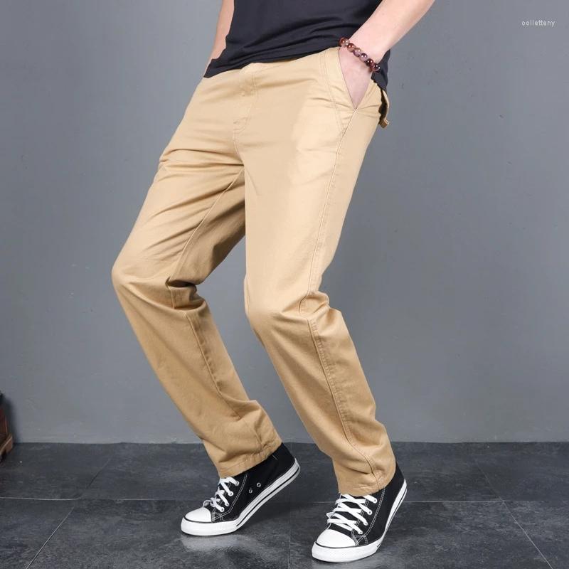 Men' Pants 2023 Men' Autumn Winter Cotton Casual Comfortable Business Solid Stretch Straight Long Trousers Plus Size 4XL, 9011 khaki
Men' Pants 2023 Men' Autumn Winter Cotton Casual Comfortable Business Solid Stretch Straight Long Trousers Plus Size 4XL, 9011 khaki