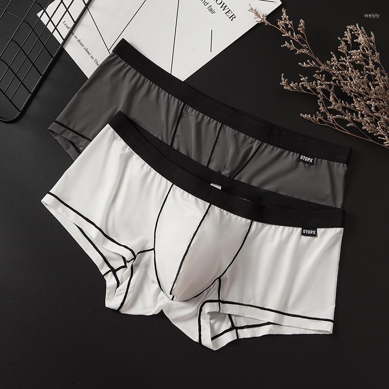 Underpants Translucent Sexy Men Underwear Boxer Shorts Mens Trunks Ice Silk Thin U Pouch Male Panties Hombre Low Waist Cueca, A white
Underpants Translucent Sexy Men Underwear Boxer Shorts Mens Trunks Ice Silk Thin U Pouch Male Panties Hombre Low Waist Cueca, A white