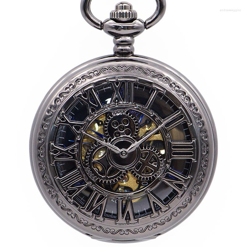 Pocket Watches Top Brand Automatic Mechanical Self Wind Watch Skeleton Gear Roman Numbers Case For Men Women PJX1361, No box
Pocket Watches Top Brand Automatic Mechanical Self Wind Watch Skeleton Gear Roman Numbers Case For Men Women PJX1361, No box
