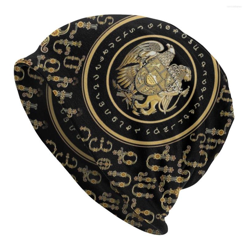 Berets Armenian Coat Of Arms Bonnet Beanie Knitted Hats Women Men Fashion Alphabet Warm Winter Skullies Beanies Caps For Ski
Berets Armenian Coat Of Arms Bonnet Beanie Knitted Hats Women Men Fashion Alphabet Warm Winter Skullies Beanies Caps For Ski