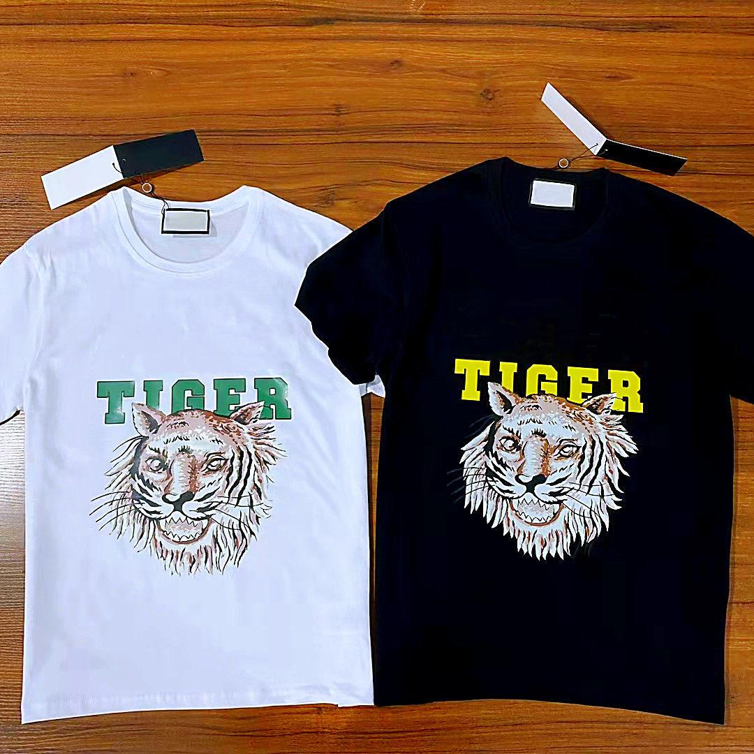 Summer Mens Designer T Shirt Casual Man Womens Tees With Letters Print Short Sleeves Top Sell tiger Men Hip Hop clothes, White
Summer Mens Designer T Shirt Casual Man Womens Tees With Letters Print Short Sleeves Top Sell tiger Men Hip Hop clothes, White