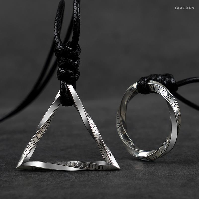 Chains Vintage Fashion Personality Mobius Ring Necklace Round Pendant Long Sweater Chain Banquet Jewelry Accessories Gift
Chains Vintage Fashion Personality Mobius Ring Necklace Round Pendant Long Sweater Chain Banquet Jewelry Accessories Gift