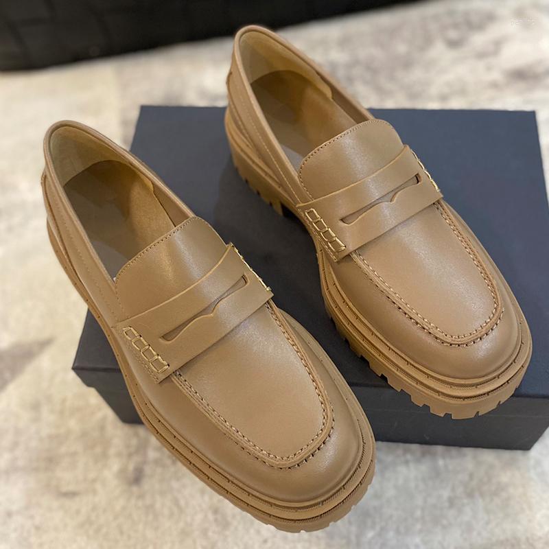 Dress Shoes Moirnc Dutti Women Platform Leather Loafers With Brown Metal Buckle, Auburn
Dress Shoes Moirnc Dutti Women Platform Leather Loafers With Brown Metal Buckle, Auburn