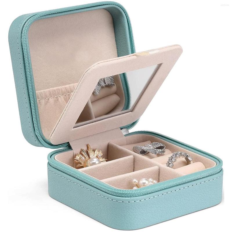 Jewelry Pouches Box With Mirror Travel Simple Storage Organizer Case Earrings Necklace Ring Display Leather
Jewelry Pouches Box With Mirror Travel Simple Storage Organizer Case Earrings Necklace Ring Display Leather