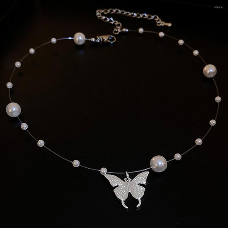 Choker Sweet Butterfly Pearl Necklace For Women Simple Elegant Clavicle Chain Charm Girl Fashion Femme Jewelry Gifts Wholesale
Choker Sweet Butterfly Pearl Necklace For Women Simple Elegant Clavicle Chain Charm Girl Fashion Femme Jewelry Gifts Wholesale