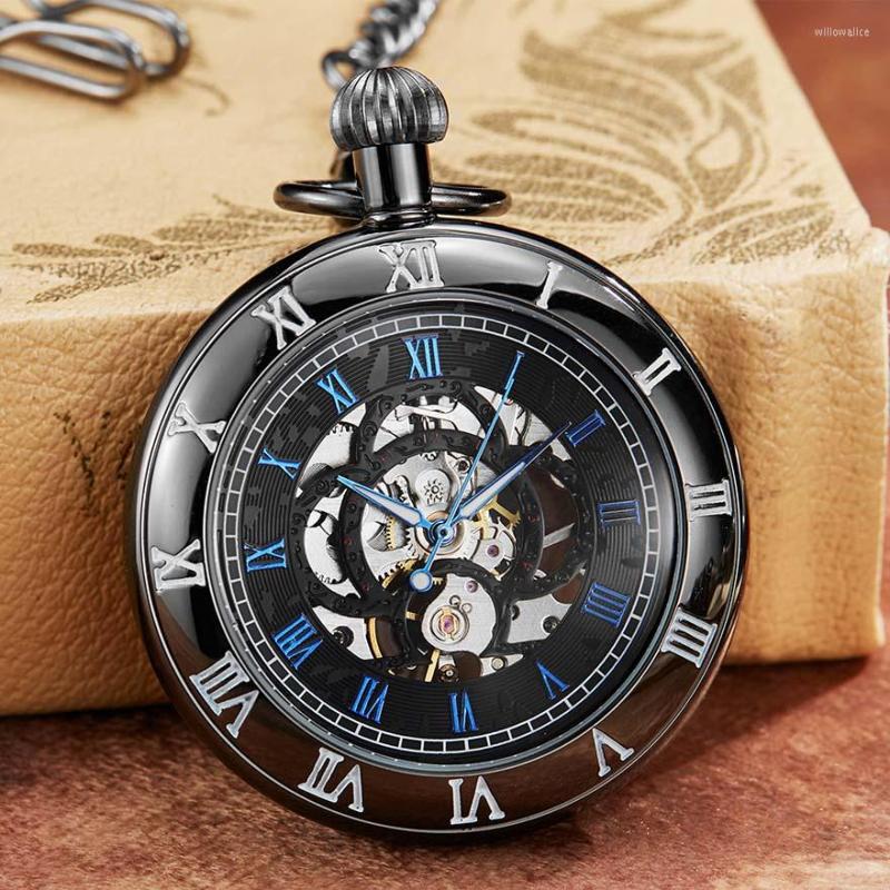 Pocket Watches High Quality Mechanical Watch Hand Wind Fob Chain Without Battery Clock Men Sliver Roman Numbers Engraved, Mechanical watch 1
Pocket Watches High Quality Mechanical Watch Hand Wind Fob Chain Without Battery Clock Men Sliver Roman Numbers Engraved, Mechanical watch 1