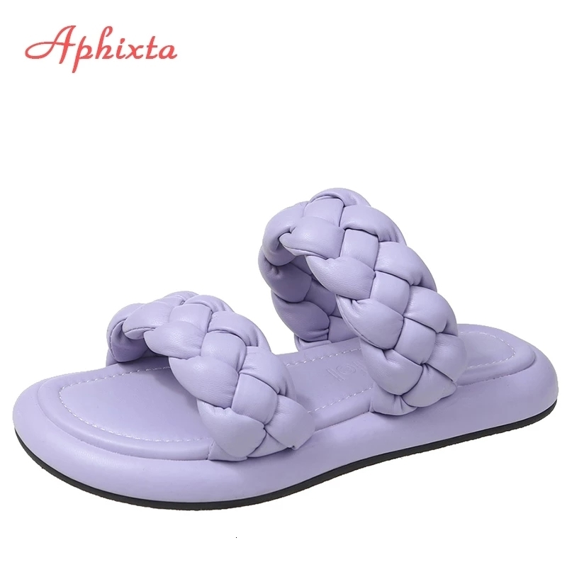Slippers Aphixta Purple Bread Cross Flip Flops Women Platformform With Summer Slippers Fashion Peep Toe Women Mules Slides 230203, 01.green
Slippers Aphixta Purple Bread Cross Flip Flops Women Platformform With Summer Slippers Fashion Peep Toe Women Mules Slides 230203, 01.green