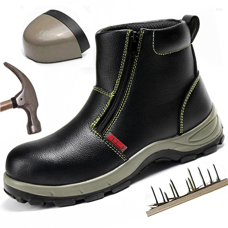 Boots Leather Shoes Work Safety Steel Toe Plush Warm Winter Anti-smash Anti-puncture Protection Men Snow Boot, Black
Boots Leather Shoes Work Safety Steel Toe Plush Warm Winter Anti-smash Anti-puncture Protection Men Snow Boot, Black