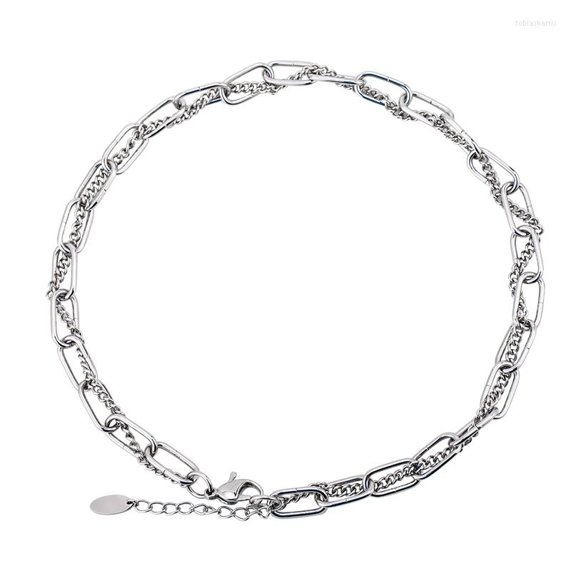 Chains Simple Fashion Unique Jewelry Hiphop Stainless Steel Winding Two Necklace For Men And Women Party Decor
Chains Simple Fashion Unique Jewelry Hiphop Stainless Steel Winding Two Necklace For Men And Women Party Decor