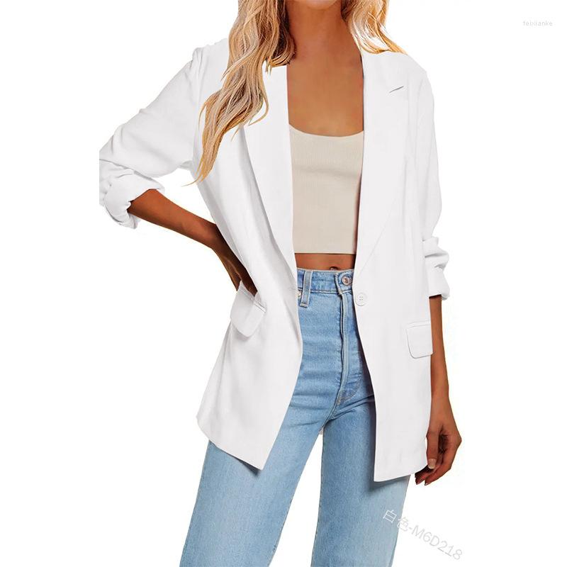Women' Suits Mandylandy Women Elegant Autumn Winter Loose Blazer Top Fashion Casual Long Sleeve Lapel Collar One Button Pocket Coat Outwear, Black
Women' Suits Mandylandy Women Elegant Autumn Winter Loose Blazer Top Fashion Casual Long Sleeve Lapel Collar One Button Pocket Coat Outwear, Black