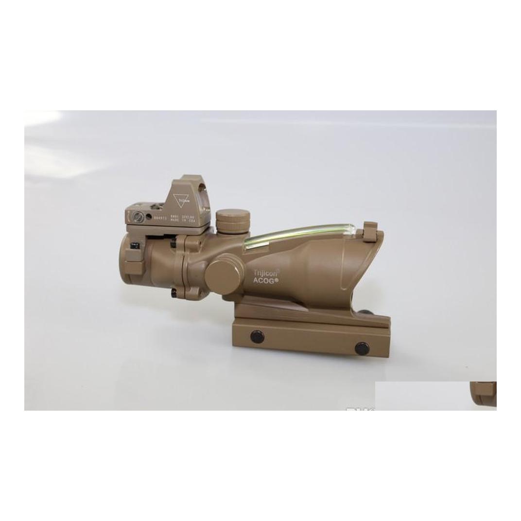 Hunting Scopes Trij Acog Style 4X32 Fiber Ce Red Illuminated Scope W/ Rmr Micro Dot Tan Drop Delivery Sports Outdoors Dhjaw
Hunting Scopes Trij Acog Style 4X32 Fiber Ce Red Illuminated Scope W/ Rmr Micro Dot Tan Drop Delivery Sports Outdoors Dhjaw