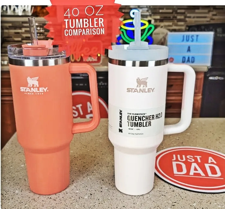 2023 New Ready To Ship Stanley 40oz Adventure Quencher Tumbler With Logo Big Grid Handle Vacuum Travel Mug Stay Ice-cold 0203, Multi-color
2023 New Ready To Ship Stanley 40oz Adventure Quencher Tumbler With Logo Big Grid Handle Vacuum Travel Mug Stay Ice-cold 0203, Multi-color