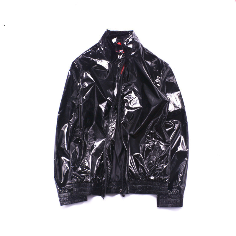 Men' Jackets Men Glossy Baseball Jacket Male Metallic Night Club Dancing Coat Motorcycle Black Straight Clubwear DJ Singer Shiny Windbreaker 230203
Men' Jackets Men Glossy Baseball Jacket Male Metallic Night Club Dancing Coat Motorcycle Black Straight Clubwear DJ Singer Shiny Windbreaker 230203