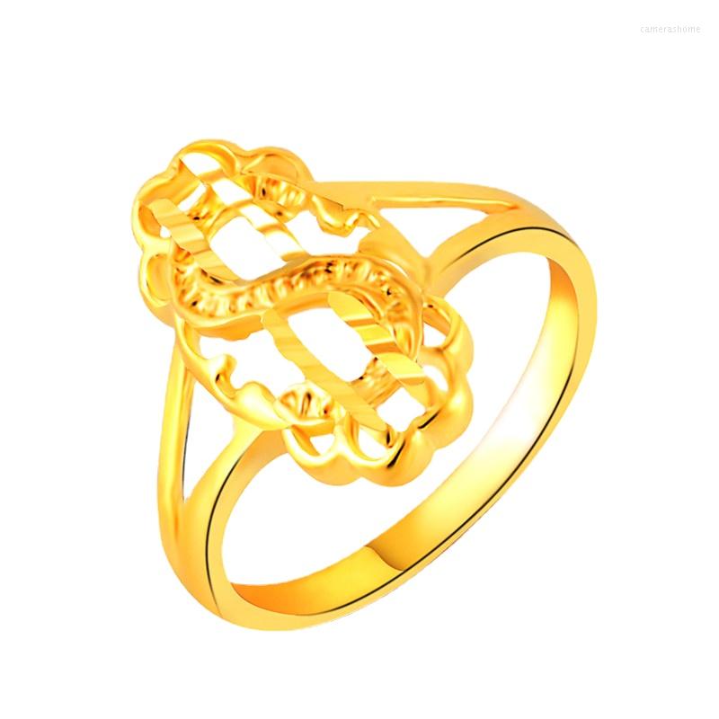 Wedding Rings Simple Fashion Design Gold Finger For Women Anle 24k Color Jewelry Engagement Party Gifts Mujer JR112
Wedding Rings Simple Fashion Design Gold Finger For Women Anle 24k Color Jewelry Engagement Party Gifts Mujer JR112