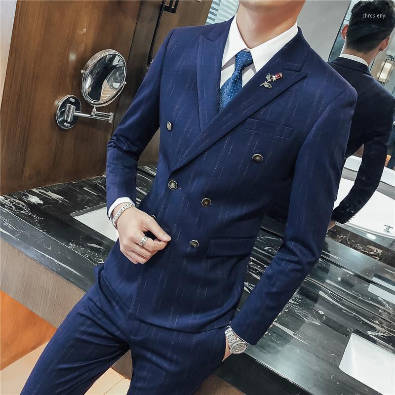 Men' Suits 2023 Men Business Suit Fashion Slim Casual Elegant Double Breasted Vertical Thin Streaks Pattern (Blazer Pants Vest, Black
Men' Suits 2023 Men Business Suit Fashion Slim Casual Elegant Double Breasted Vertical Thin Streaks Pattern (Blazer Pants Vest, Black