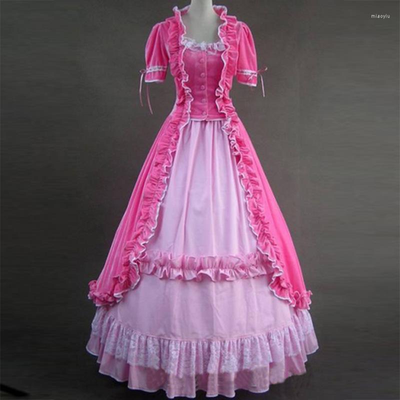 Casual Dresses Medieval Short Sleeve Gothic Victorian Period Party Dress European Court Princess Ball Gown Costumes For 2023, Blue
Casual Dresses Medieval Short Sleeve Gothic Victorian Period Party Dress European Court Princess Ball Gown Costumes For 2023, Blue