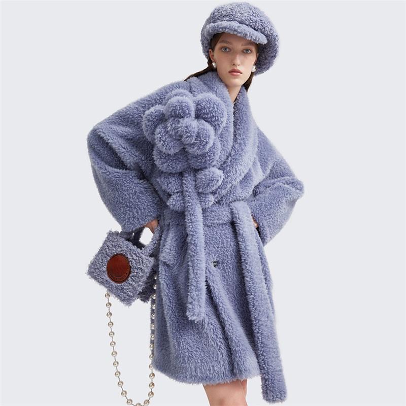 Women' Wool & Blends Tweed Coat Middle And Long 2023 Winter Hepburn Thickened Sleeve Teddy Plush CoatWomen, Jx020 fog blue
Women' Wool & Blends Tweed Coat Middle And Long 2023 Winter Hepburn Thickened Sleeve Teddy Plush CoatWomen, Jx020 fog blue