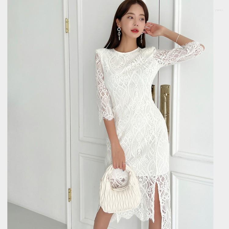 Casual Dresses Vintage Woman Sexy Lace Hollow Out Fashion Slim Pencil Dress Korean Vestidos Spring Elegant Office OL Sheath, Photo color
Casual Dresses Vintage Woman Sexy Lace Hollow Out Fashion Slim Pencil Dress Korean Vestidos Spring Elegant Office OL Sheath, Photo color