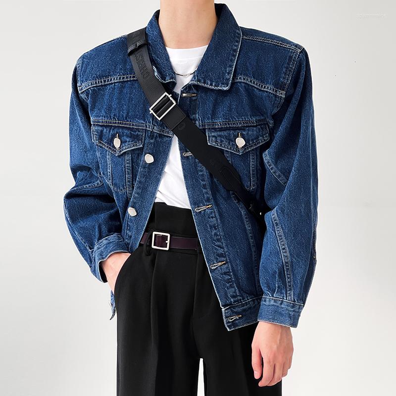 Men' Jackets 2023 Fashion Mens Denim Jeans Jacket Cotton Outwear Coat Long Sleeve Hole Male Retro Trend Loose Clothing A07, Dark blue
Men' Jackets 2023 Fashion Mens Denim Jeans Jacket Cotton Outwear Coat Long Sleeve Hole Male Retro Trend Loose Clothing A07, Dark blue