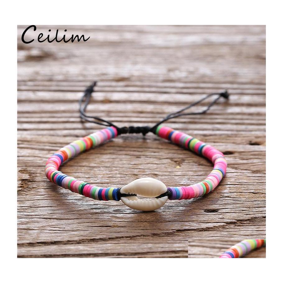Link Chain Bohemian Braided Shell Bracelet Unisex Handmade Mti Color Resin Bead Woven With Summer Beach Adjustable For Women Drop D Otgv3
Link Chain Bohemian Braided Shell Bracelet Unisex Handmade Mti Color Resin Bead Woven With Summer Beach Adjustable For Women Drop D Otgv3