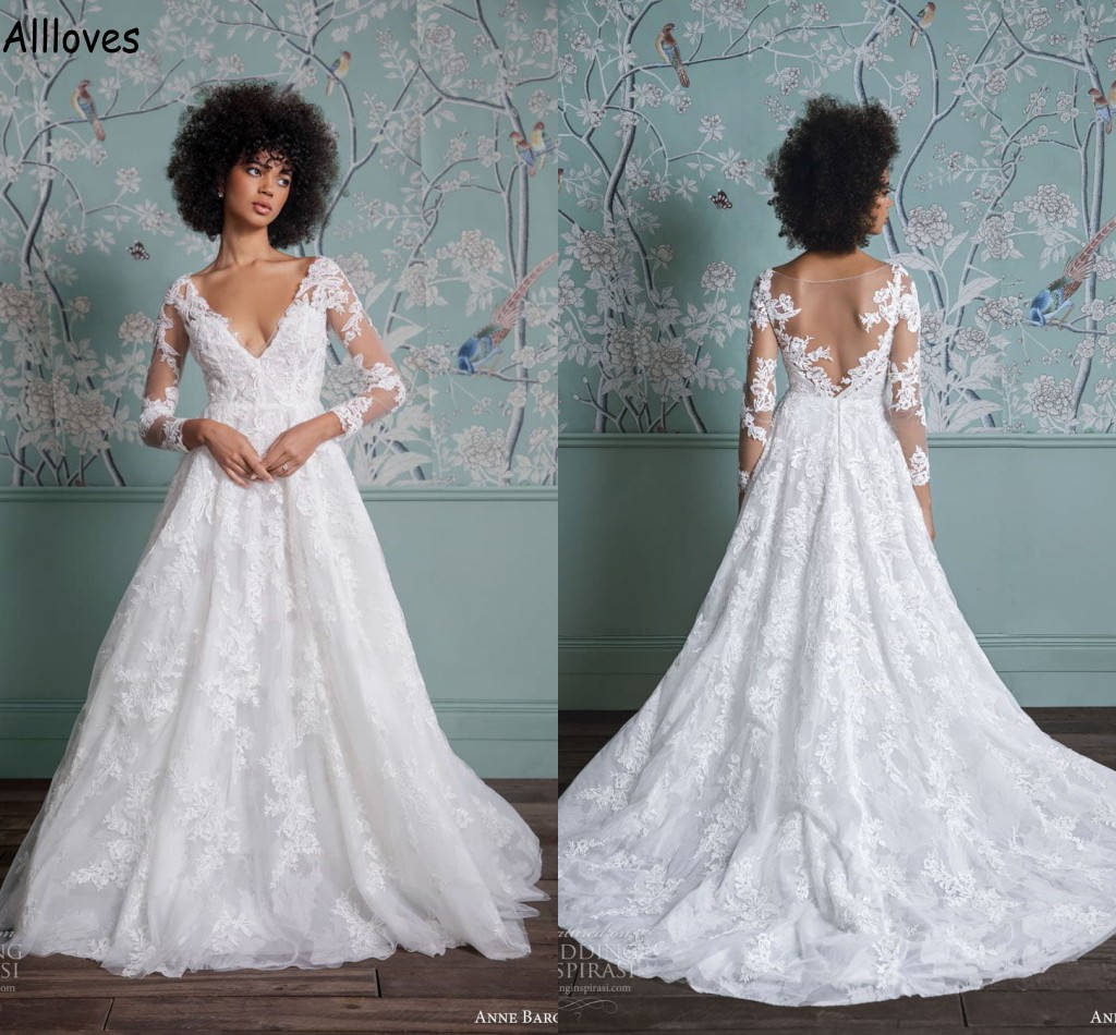 Modest V Neck A Line Wedding Dresses Long Sleeves Plus Size African Appliqued Lace Bride Vestidos De Novia Sexy See Through Back Sweep Train Boho Bridal Gowns CL1769, Orange
Modest V Neck A Line Wedding Dresses Long Sleeves Plus Size African Appliqued Lace Bride Vestidos De Novia Sexy See Through Back Sweep Train Boho Bridal Gowns CL1769, Orange