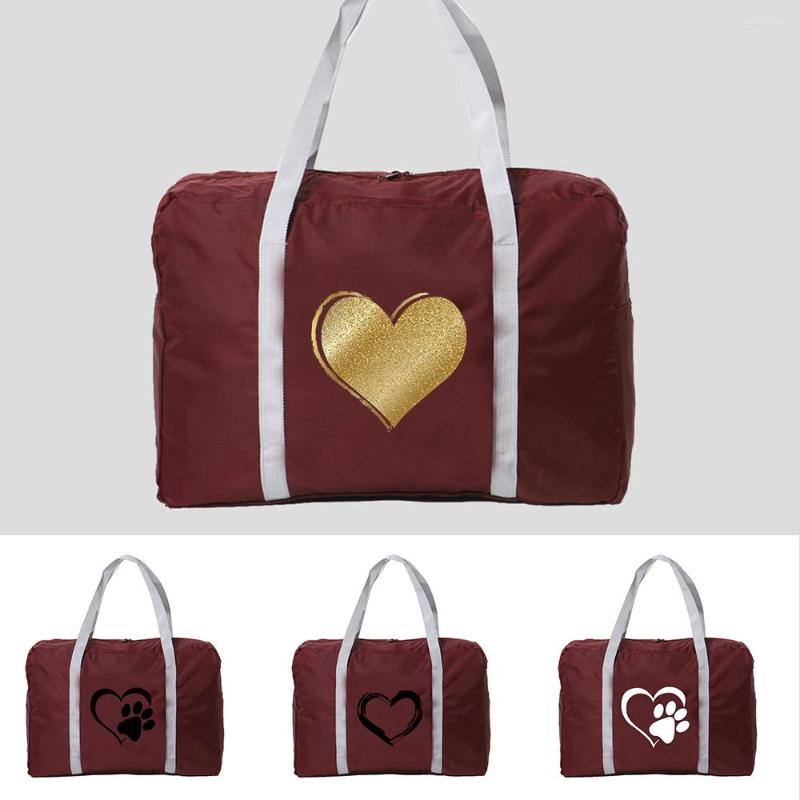 Duffel Bags Travel Bag Unisex Foldable Handbag Organizers Large Capacity Portable Luggage Love Series Print Waterproof Accessories, Wine red
Duffel Bags Travel Bag Unisex Foldable Handbag Organizers Large Capacity Portable Luggage Love Series Print Waterproof Accessories, Wine red