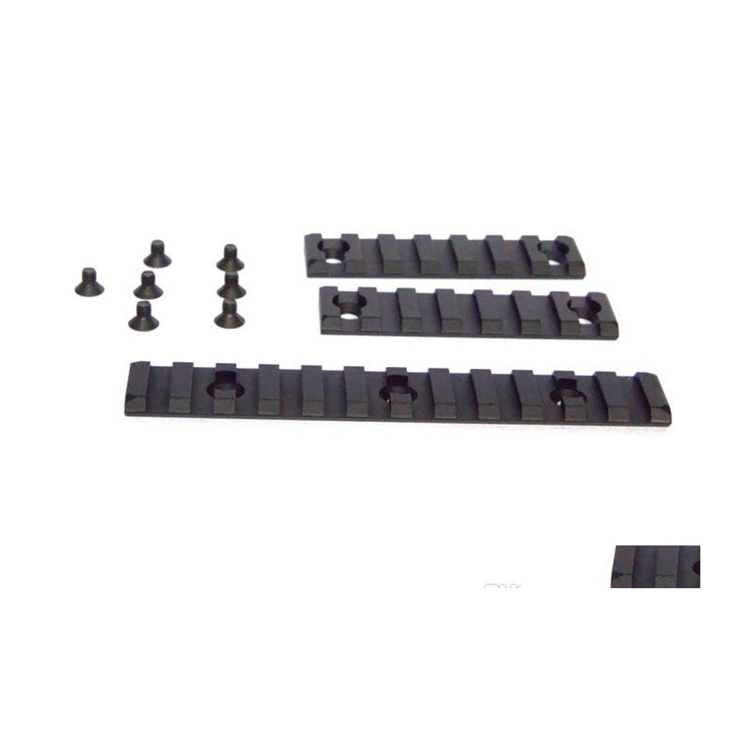 Others Tactical Accessories Rail Kit 3Pcs Milstd 1913 20Mm Picatinny Set For Lova Float Handguard Drop Delivery Gear Dhqp6, Black
Others Tactical Accessories Rail Kit 3Pcs Milstd 1913 20Mm Picatinny Set For Lova Float Handguard Drop Delivery Gear Dhqp6, Black