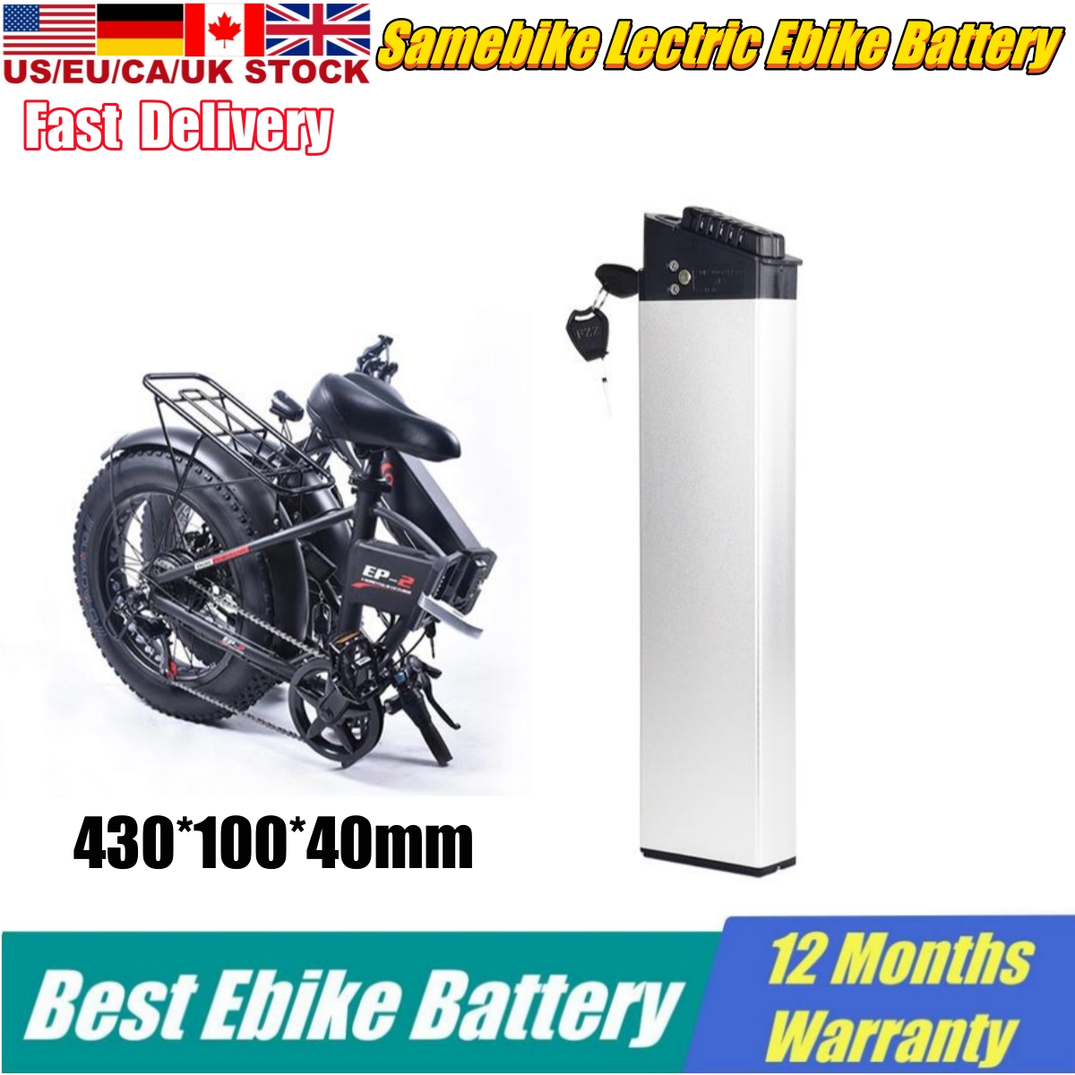 

48v Li ion Ebike Battery 48 v Folding ebike 750w 48v 10.4Ah 12.8Ah 14Ah Built-in Electric Bike Akku for 350w 500W 750W 1000w DCH-006 E Bike Foldable e-Bike