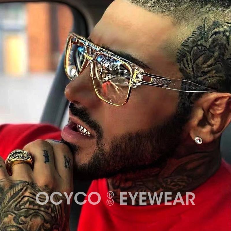 Sunglasses OCYCO Classic Luxury Men Glamour Fashion Brand Sun Glasses For Women Mirrored Retro Vintage Square Designer Shades
Sunglasses OCYCO Classic Luxury Men Glamour Fashion Brand Sun Glasses For Women Mirrored Retro Vintage Square Designer Shades