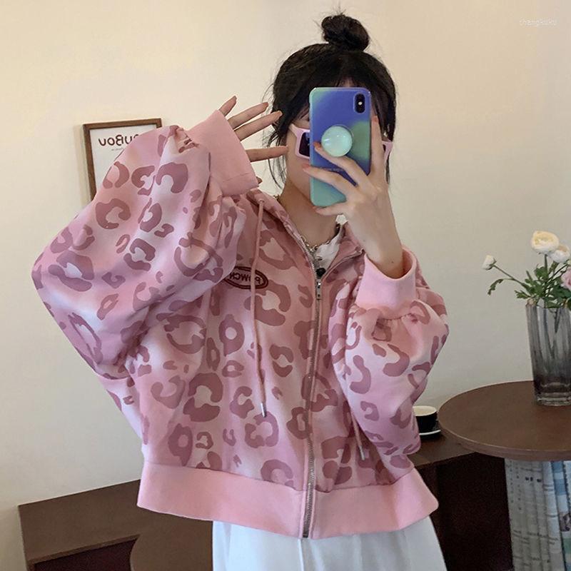 Women' Jackets Deeptown Y2k Zipper Hooded Jacket Women Korean Streetwear Cropped Fashion Style Pink Cute Autumn Female Oversized Coat
Women' Jackets Deeptown Y2k Zipper Hooded Jacket Women Korean Streetwear Cropped Fashion Style Pink Cute Autumn Female Oversized Coat