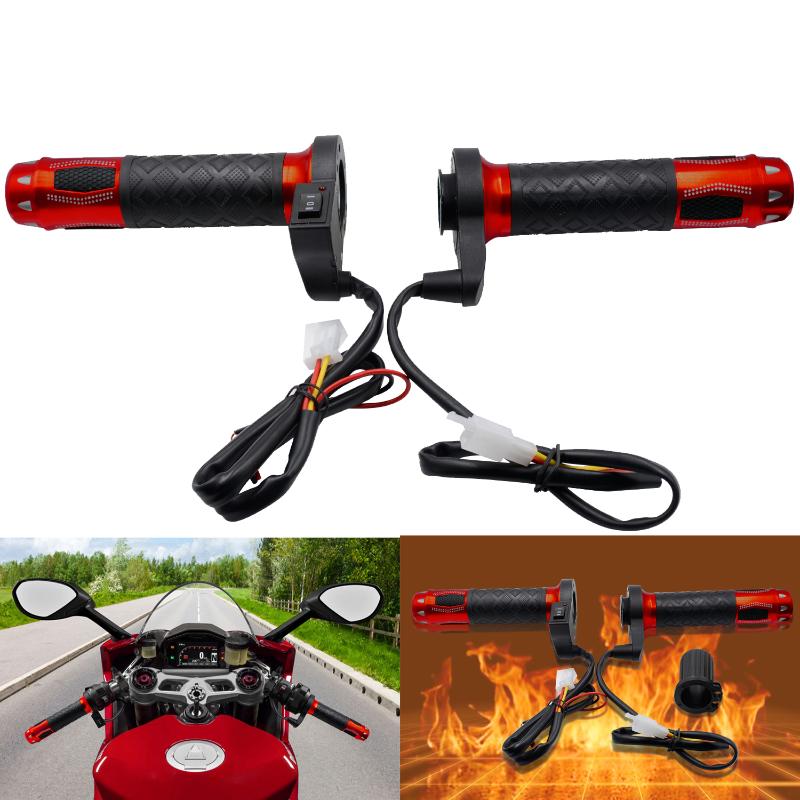 Handlebars Motorcycle Electric Heating Handlebar 50/70 Degree Adjustable Thermostat Winter Warm ATV Bike Heated 22mm Handle GripHandlebars
Handlebars Motorcycle Electric Heating Handlebar 50/70 Degree Adjustable Thermostat Winter Warm ATV Bike Heated 22mm Handle GripHandlebars