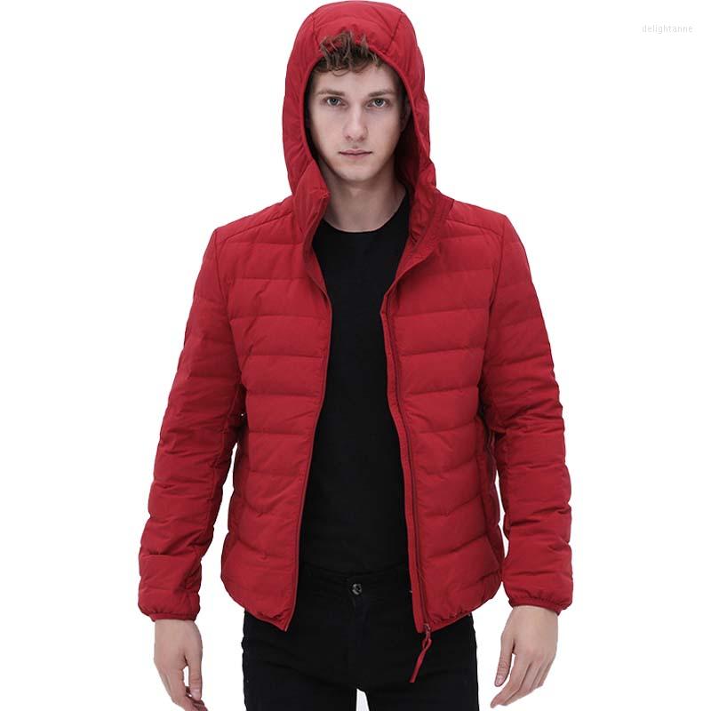 Men's Down Winter Hooded Jackets Men Lightweight Stand Collar Parkas Warm Puffer Coats Male Waterproof 90% White Duck Jacket, Gray
Men's Down Winter Hooded Jackets Men Lightweight Stand Collar Parkas Warm Puffer Coats Male Waterproof 90% White Duck Jacket, Gray