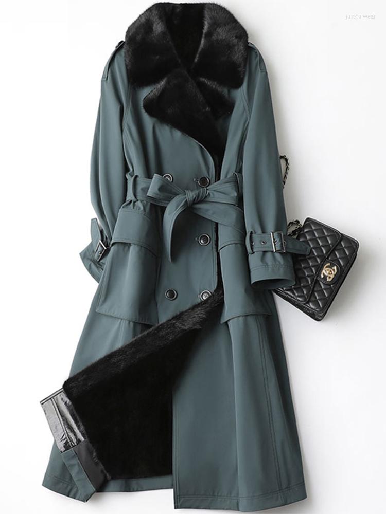 Luxury Fur Lined Trench Coats For Women Winter Long Warm Thick Park with Faux Fur Inside Belt Pockets Double Breasted, Crab cyan
Luxury Fur Lined Trench Coats For Women Winter Long Warm Thick Park with Faux Fur Inside Belt Pockets Double Breasted, Crab cyan