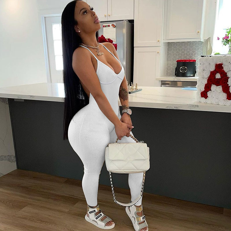 Women's Jumpsuits Rompers Sporty Casual Fitness Rompers Womens Jumpsuit Sleeveless Knit Rib Elastic Bodycon Jumpsuits Backless Workout Overalls for Women 230203, Army green
Women's Jumpsuits Rompers Sporty Casual Fitness Rompers Womens Jumpsuit Sleeveless Knit Rib Elastic Bodycon Jumpsuits Backless Workout Overalls for Women 230203, Army green