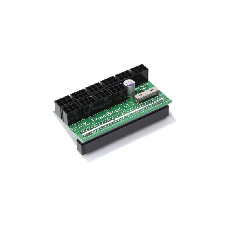 Computer Components Power Supply Breakout Board 750W-1200W PSU 10 Ports PCIe 6 Pin for DPS-800GB A DPS-1200FB A DPS-1200QB A BTC Miner Mining
Computer Components Power Supply Breakout Board 750W-1200W PSU 10 Ports PCIe 6 Pin for DPS-800GB A DPS-1200FB A DPS-1200QB A BTC Miner Mining
