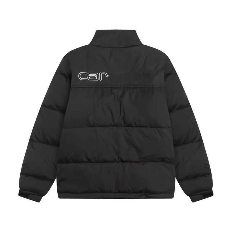 Designer down jacket winter outdoor waterproof splicing sportswear heavy warm parka coat men women loose style, White embroidery
Designer down jacket winter outdoor waterproof splicing sportswear heavy warm parka coat men women loose style, White embroidery