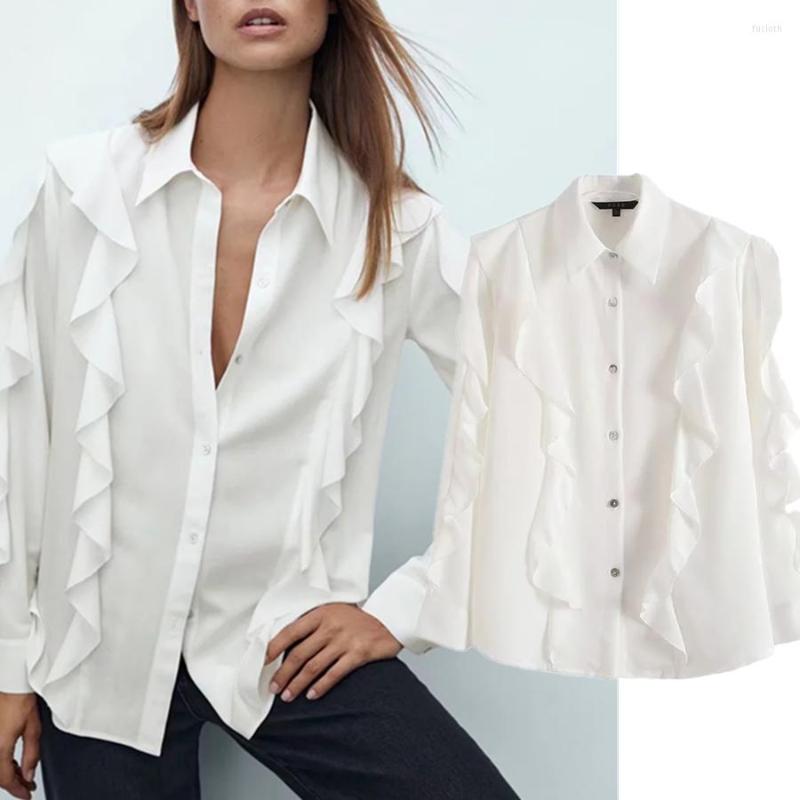 Women' Blouses Maxdutti Blusas Mujer De Moda 2023 Simple Autumn England Style Fuffles Fashion Blouse Women Casual Long Sleeve Shirt Tops, White
Women' Blouses Maxdutti Blusas Mujer De Moda 2023 Simple Autumn England Style Fuffles Fashion Blouse Women Casual Long Sleeve Shirt Tops, White