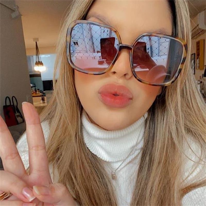 Sunglasses Big Frame Oversized Women Large Sun Glasses Trendy Leopard Square Gradient Shades Blue Light
Sunglasses Big Frame Oversized Women Large Sun Glasses Trendy Leopard Square Gradient Shades Blue Light