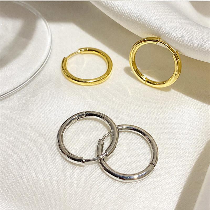 Hoop Earrings & Huggie High Quality Gold Plated Copper Simple Round Circle For Women Cool Temperament Earring Pendientes Mujer 2023
Hoop Earrings & Huggie High Quality Gold Plated Copper Simple Round Circle For Women Cool Temperament Earring Pendientes Mujer 2023