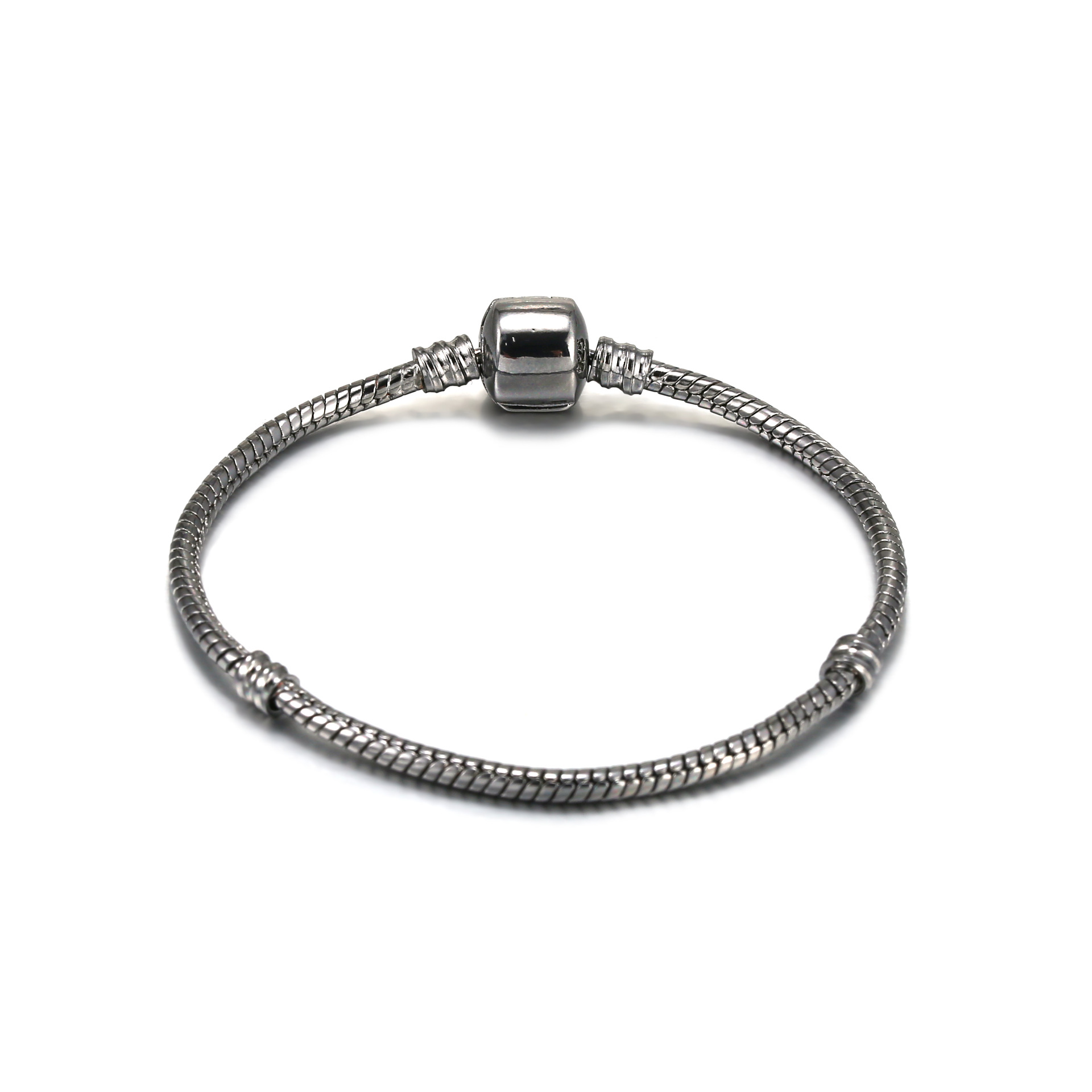 Black Snake Chain Bracelet for European Clasp Charm Bead Bangle Bracelets Designer Mix Size 16CM-21CM
Black Snake Chain Bracelet for European Clasp Charm Bead Bangle Bracelets Designer Mix Size 16CM-21CM