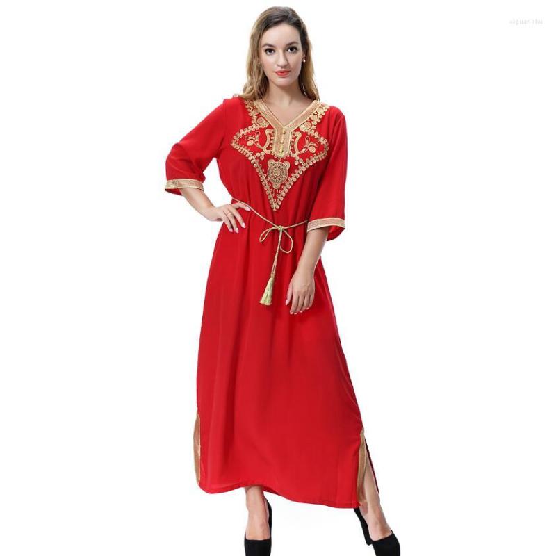 Ethnic Clothing Modest Islamic Kaftan Fiesta Morocco Muslim Women Dress Ropa Arabe Mujer Suknie Wieczorowe Caftan Marocain De Soir E
Ethnic Clothing Modest Islamic Kaftan Fiesta Morocco Muslim Women Dress Ropa Arabe Mujer Suknie Wieczorowe Caftan Marocain De Soir E