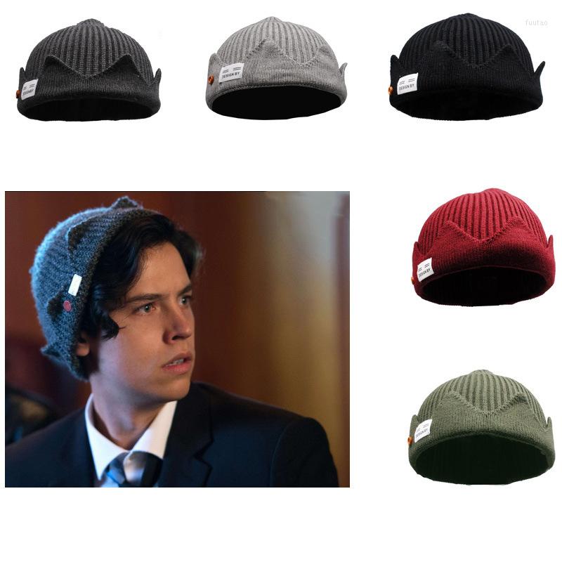 Berets Movie Riverdale Cosplay Hat Jughead Jones Crown Men's Women's Warm Knit In Autumn And Winter Beans
Berets Movie Riverdale Cosplay Hat Jughead Jones Crown Men's Women's Warm Knit In Autumn And Winter Beans