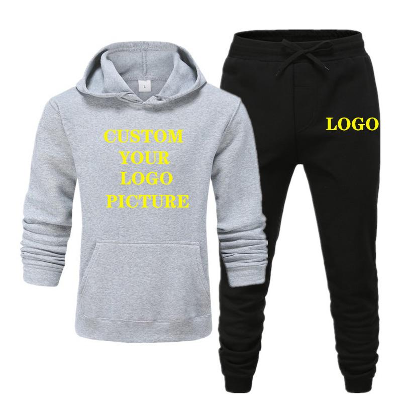 Men's Tracksuits Tracksuit Jogging Sportswear Suit Brand Fahion Hoodies Pants Set Customized Your Logo Picture 11 Color Autumn Winter, Grey 2
Men's Tracksuits Tracksuit Jogging Sportswear Suit Brand Fahion Hoodies Pants Set Customized Your Logo Picture 11 Color Autumn Winter, Grey 2