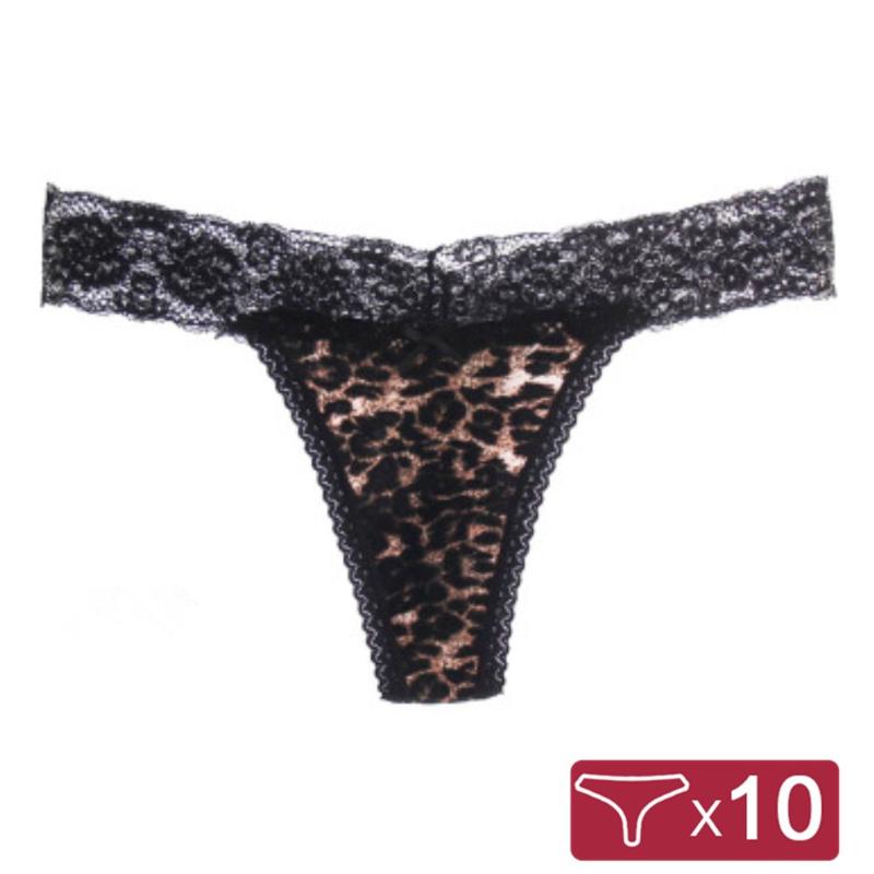 Women's Panties 10 Pcs/Lot Voplidia Thongs Women Sexy Leopard Cotton Plus Size Underwear G-Strings VS Female Seamless Lingerie Lace 031, Mixed colors
Women's Panties 10 Pcs/Lot Voplidia Thongs Women Sexy Leopard Cotton Plus Size Underwear G-Strings VS Female Seamless Lingerie Lace 031, Mixed colors