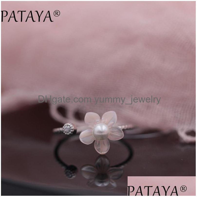 Charm Bracelets Pataya Arrivals Limited Unique Women Wedding Party Jewelry True White Gold Flower Shape Shell Pearls Up Open Exquisi Dhcxk
Charm Bracelets Pataya Arrivals Limited Unique Women Wedding Party Jewelry True White Gold Flower Shape Shell Pearls Up Open Exquisi Dhcxk