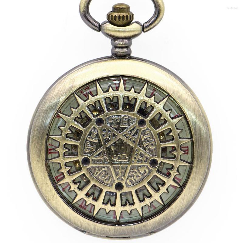 Pocket Watches Classic Five-Pointed Star Hollow Bronze Clamshell Vintage Fully Automatic Mechaincal Watch Man Women Creative PJX1353, No box
Pocket Watches Classic Five-Pointed Star Hollow Bronze Clamshell Vintage Fully Automatic Mechaincal Watch Man Women Creative PJX1353, No box