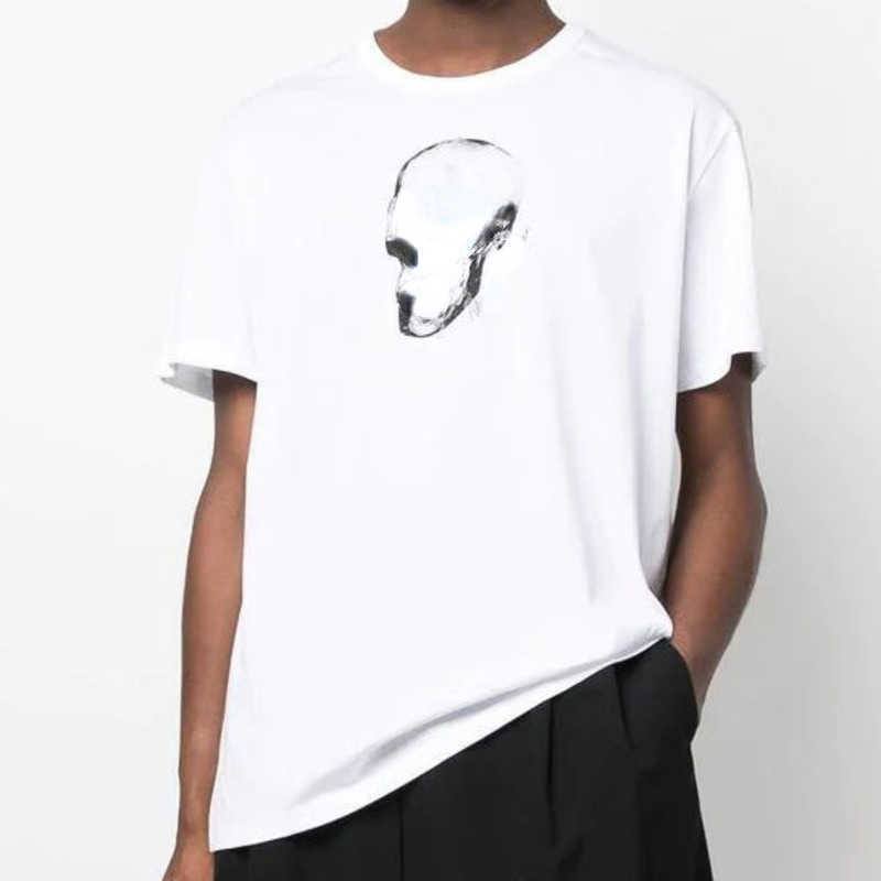 Cotton t shirt Designer Hoodie Chest Skull Print Trend Short Sleeve Round Neck T-Shirt Summer Couple White Sweatshirt Breathable Sweater Casual Pullover Shirt
Cotton t shirt Designer Hoodie Chest Skull Print Trend Short Sleeve Round Neck T-Shirt Summer Couple White Sweatshirt Breathable Sweater Casual Pullover Shirt