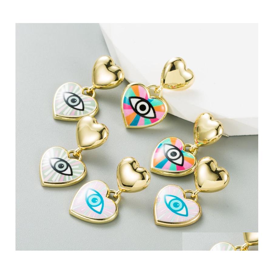 Dangle Chandelier Colorf Enamel Blue Eyes Love Heart Earrings Geometric Evil Eye Stud Drop Delivery Jewelry Dhhpz
Dangle Chandelier Colorf Enamel Blue Eyes Love Heart Earrings Geometric Evil Eye Stud Drop Delivery Jewelry Dhhpz