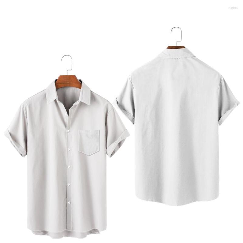 Men's Casual Shirts Image Custom Shirt Summer Short Sleeve Pocket Printing For Men And Women Tops 
Men's Casual Shirts Image Custom Shirt Summer Short Sleeve Pocket Printing For Men And Women Tops